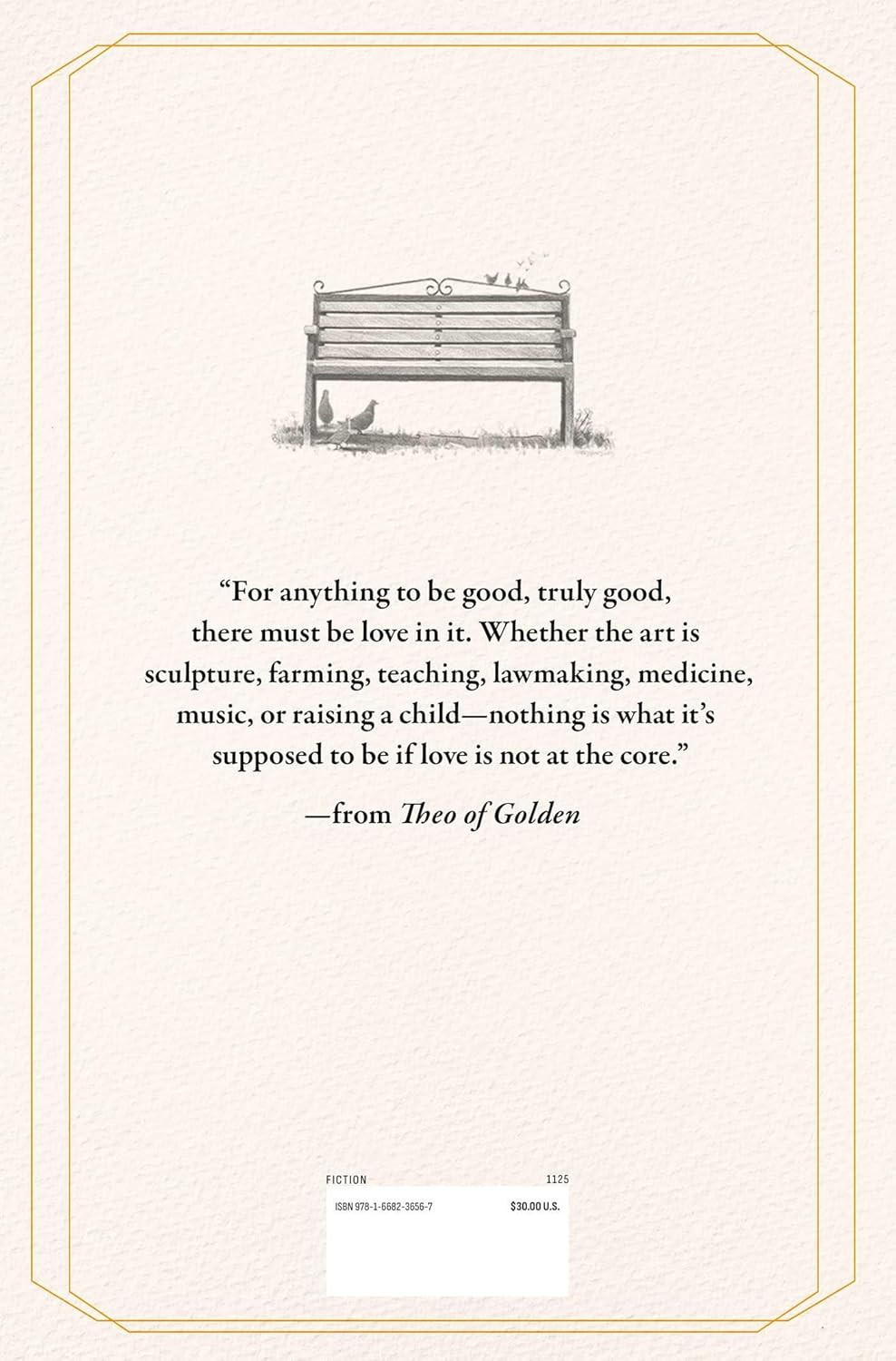 Theo of Golden: a Novel