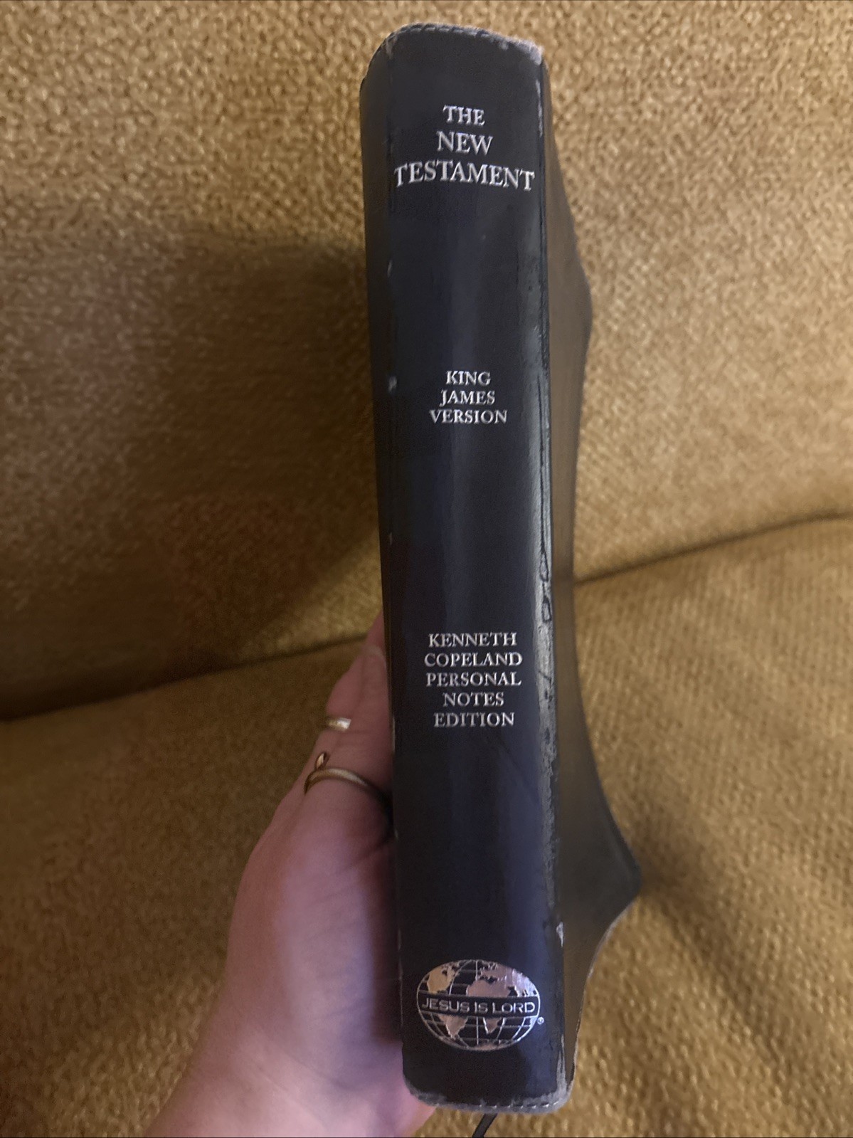 The New Testament KJV BIBLE Kenneth Copeland Personal Notes Edition Faux Leather