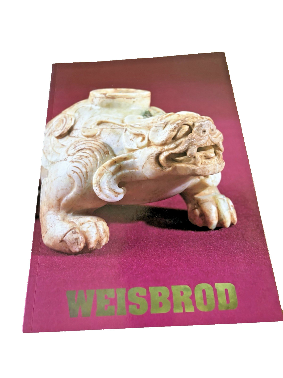 WEISBROD Lustrous Enduring and Translucent Jades from Traditional China PB 1999