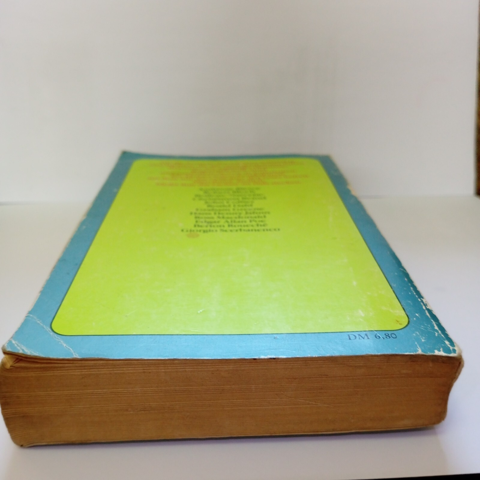 Vintage 1983 German Horror Anthology Stories Book Das Rowoholt Grusel Lesebuch