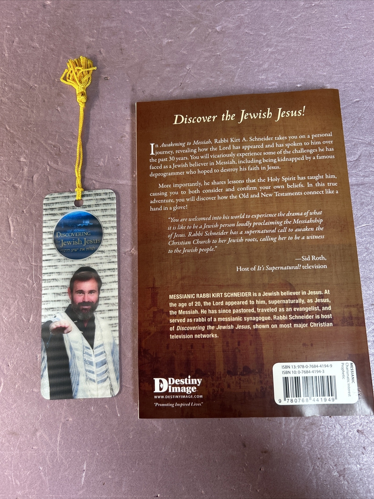 Awakening To Messiah ~ Rabbi K. A. Schneider ~ With Free Book Mark