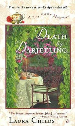 Death by Darjeeling (A Tea Shop Mystery) – Mass Market Paperback – GOOD