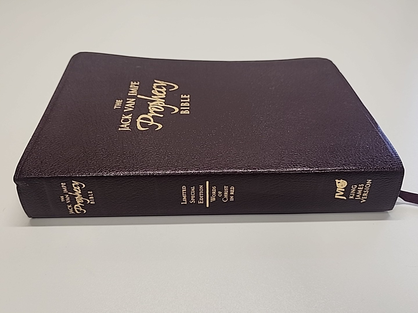 The Jack Van Impe PROPHECY BIBLE ~ Red Letter ~ Limited Special Edition KJV