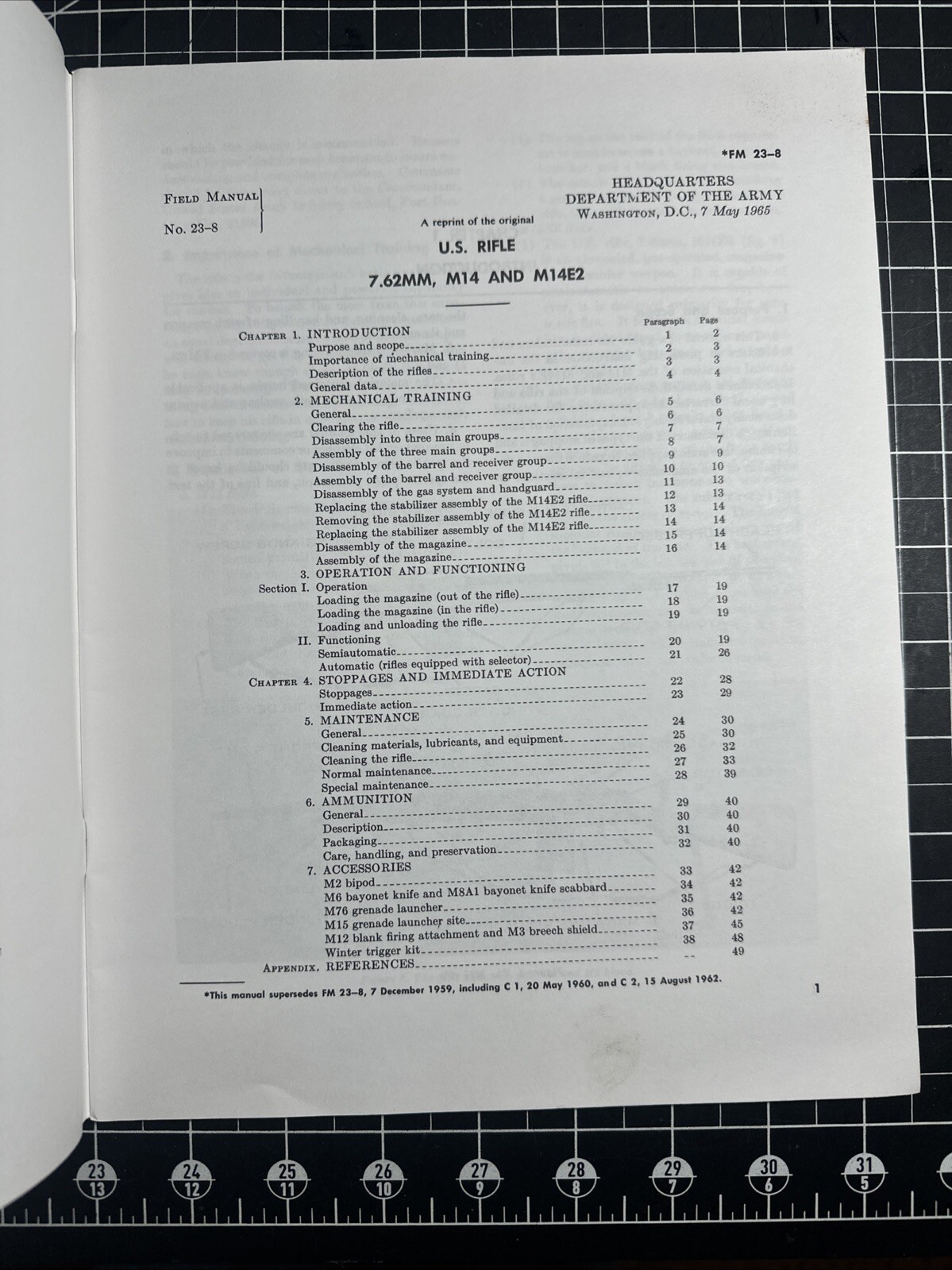 M14 Rifle : 7. 62mm M14 & M14e2 M14sa by Desert Publications