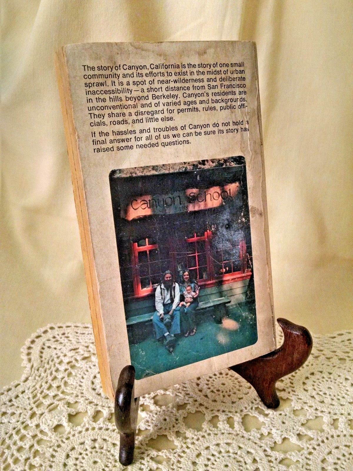 CANYON BY JOHN VAN DER ZEE BALLANTINE PB ILL SEPT 1972 LAST RUSTIC COMMUNITY.