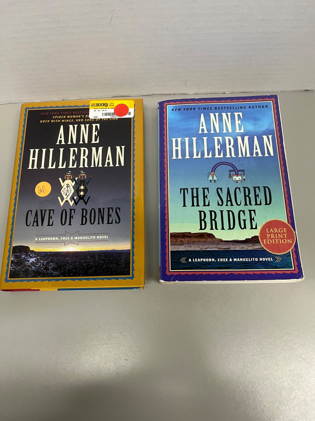 Anne Hillerman Lot of 2 Chee Leaphorn Navajo Mystery Series