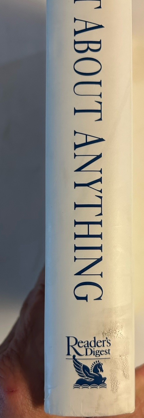 How to Fix Just About Anything by Reader’s Digest 1996 First Edition 416 Pages