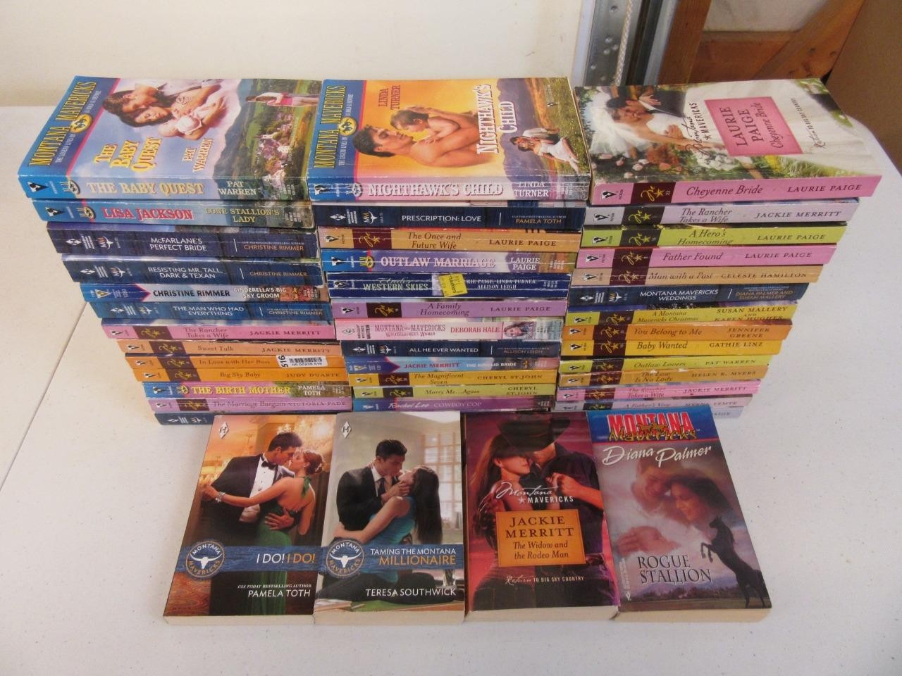 BIG Lot of (44) HARLEQUIN SILHOUETTE MONTANA MAVERICKS SERIES Books DIANA PALMER