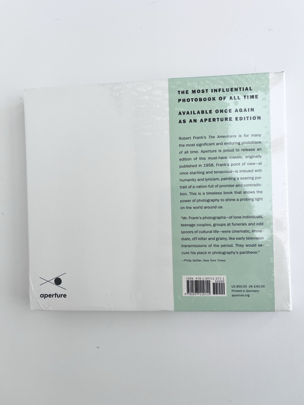 Robert Frank: The Americans Hardback Aperture