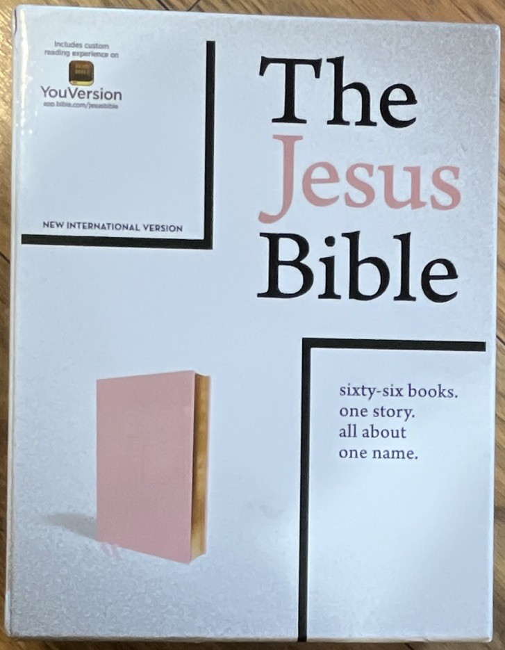 Zondervan The Jesus Bible NIV Leathersoft w/ Concordance 2018 Louie Giglio