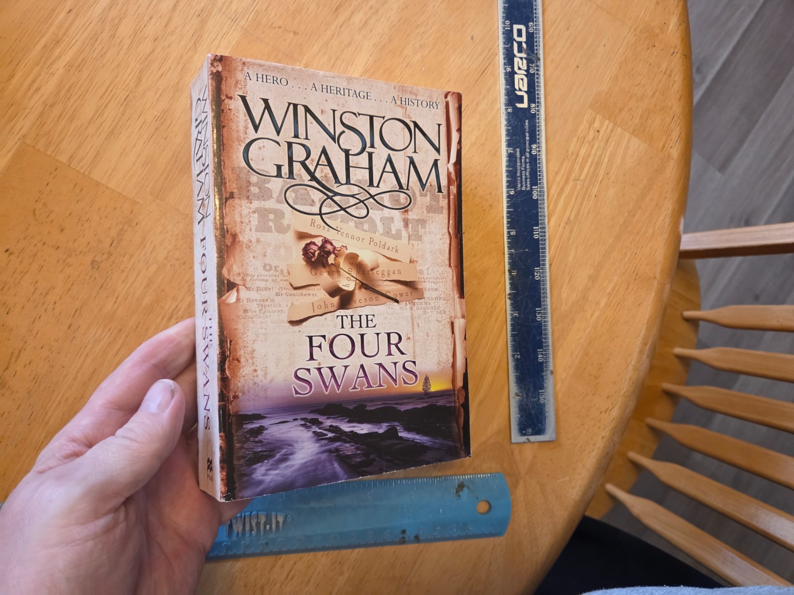 Four Swans: a Poldark Novel 6 by Winston Graham (2008, Uk-Trade Paper)