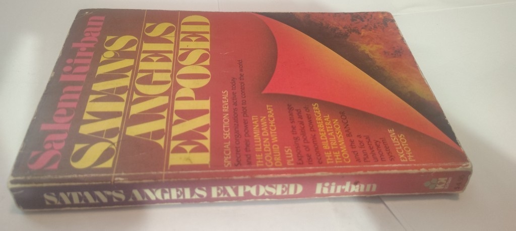Satan’s Angels Exposed book Salem Kirban 1980 Illuminati freemasonry