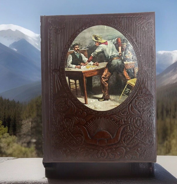 Vintage The Gamblers War Time Life Books The Old West Series Leatherette Cover
