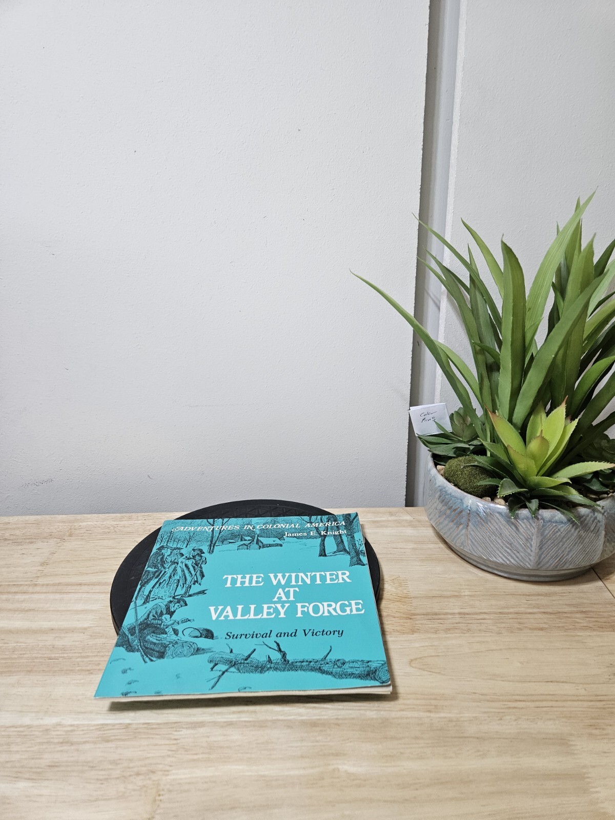 THE WINTER AT VALLEY FORGE: SURVIVAL AND VICTORY By James E. Knight 1982 PB