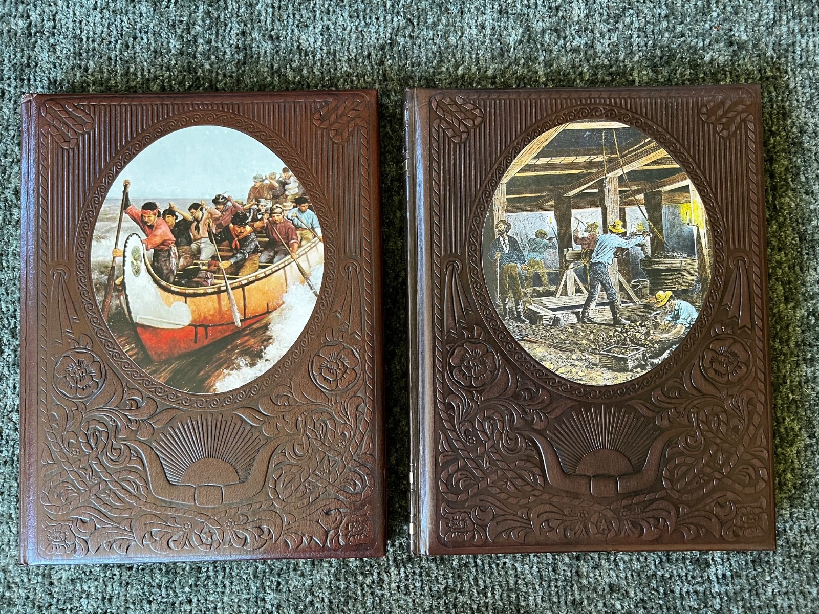 COMPLETE SET OF 26- Time Life The Old West Leatherette Hardcover (no index)