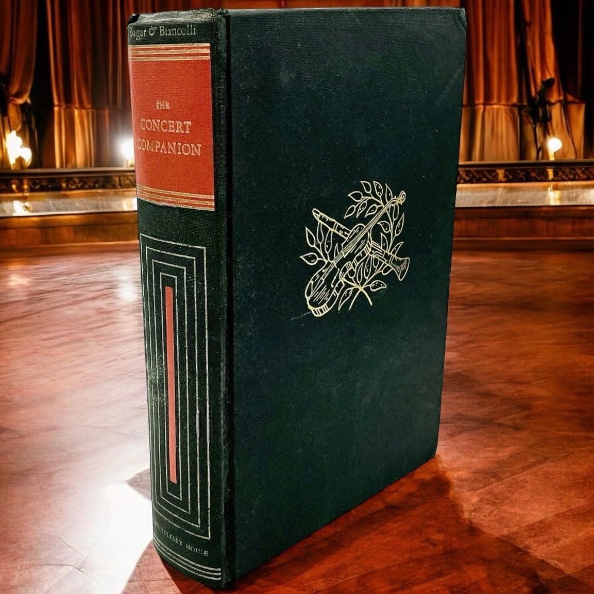 CONCERT COMPANION GUIDE SYMPHONIC MUSIC 1947 HC Bagar Biancolli EUC