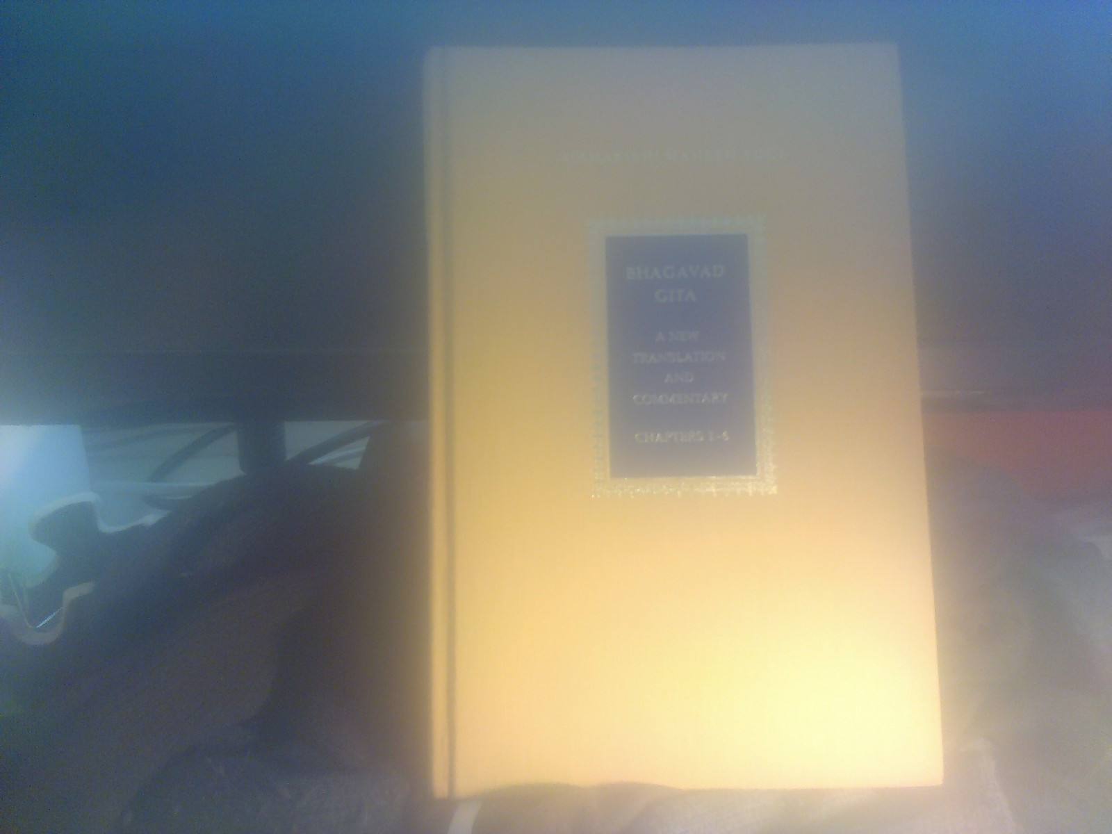 BHAGAVAD GITA: Maharishi Yogi NEW DELUXE GILT HB 0891860002 371 Pages SEE PHOTOS