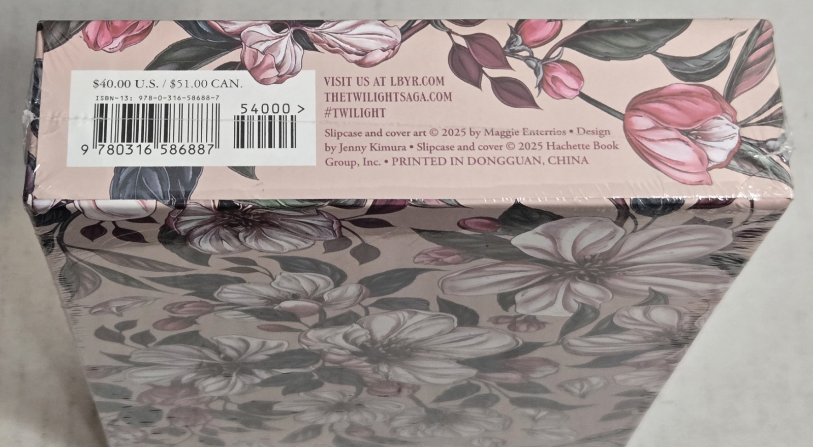 Twilight Deluxe Hardcover Stephenie Meyer Floral Collector Edition Book Sealed