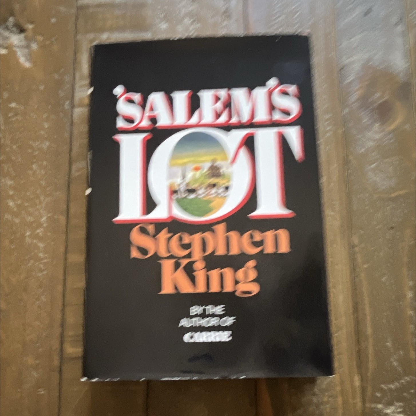 Stephen King ‘Salem’s Lot Hardcover Novel w/ Dust Jacket, Doubleday