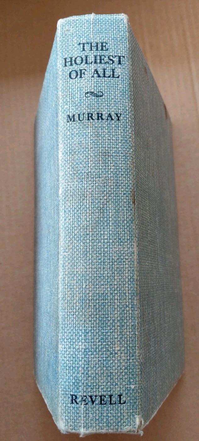 The Holiest of All Andrew Murray Hebrews Commentary Vintage Revell Hardcover