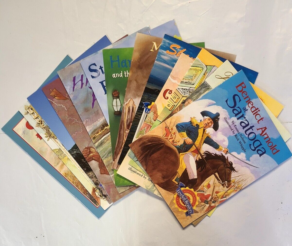 Lot of 13 Leveled Readers Grade 5~ Level 5.1-5.3 HMH Science/History NEW