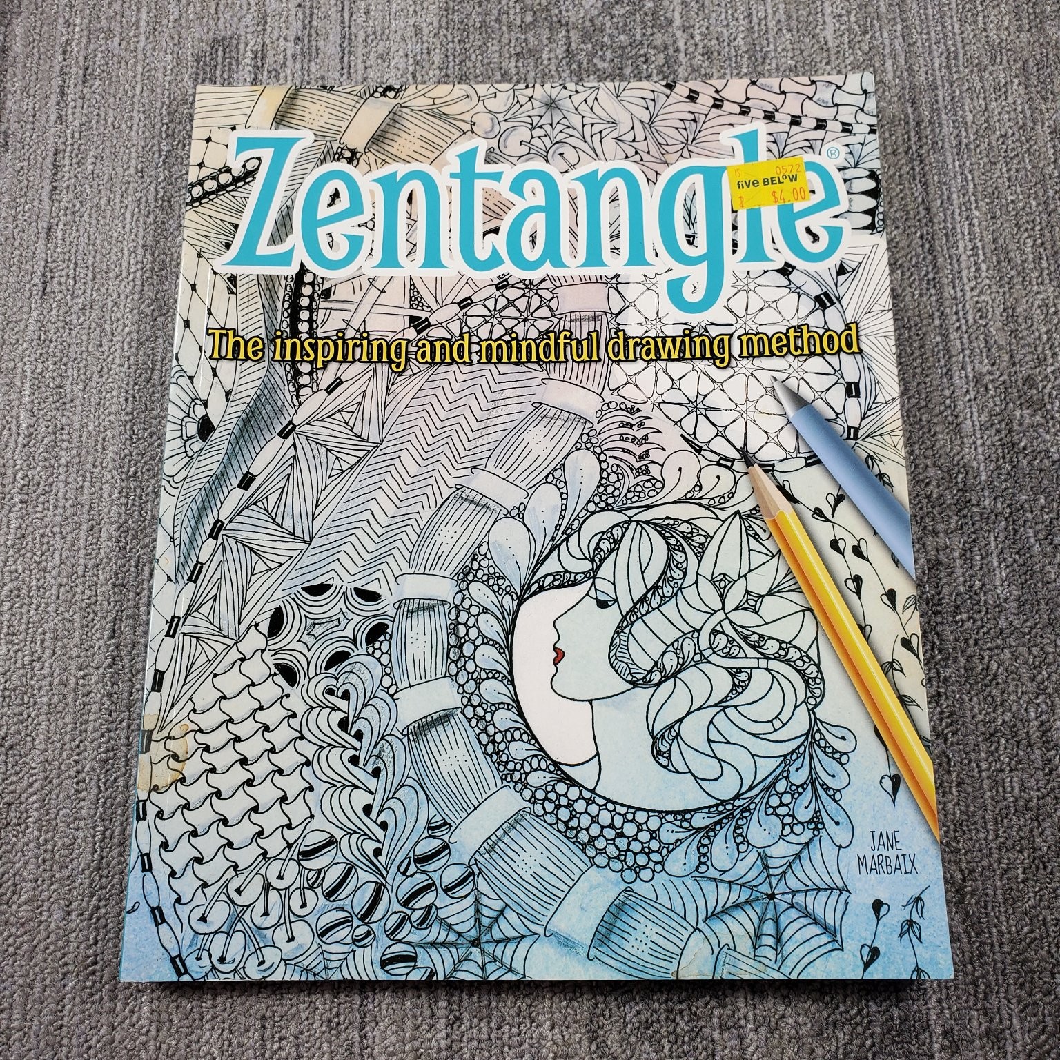 Zentangle The Inspiring and Mindful Drawing Method Jane Marbaix 2015 Arcturus