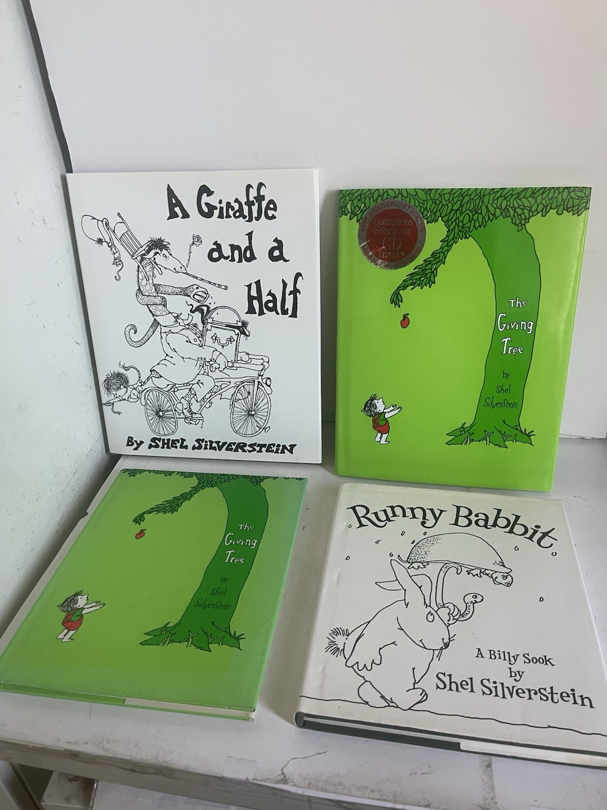 SHEL SILVERSTEIN Books Lot 10 Hardcover First Printing DJ Mixed Years & Titles