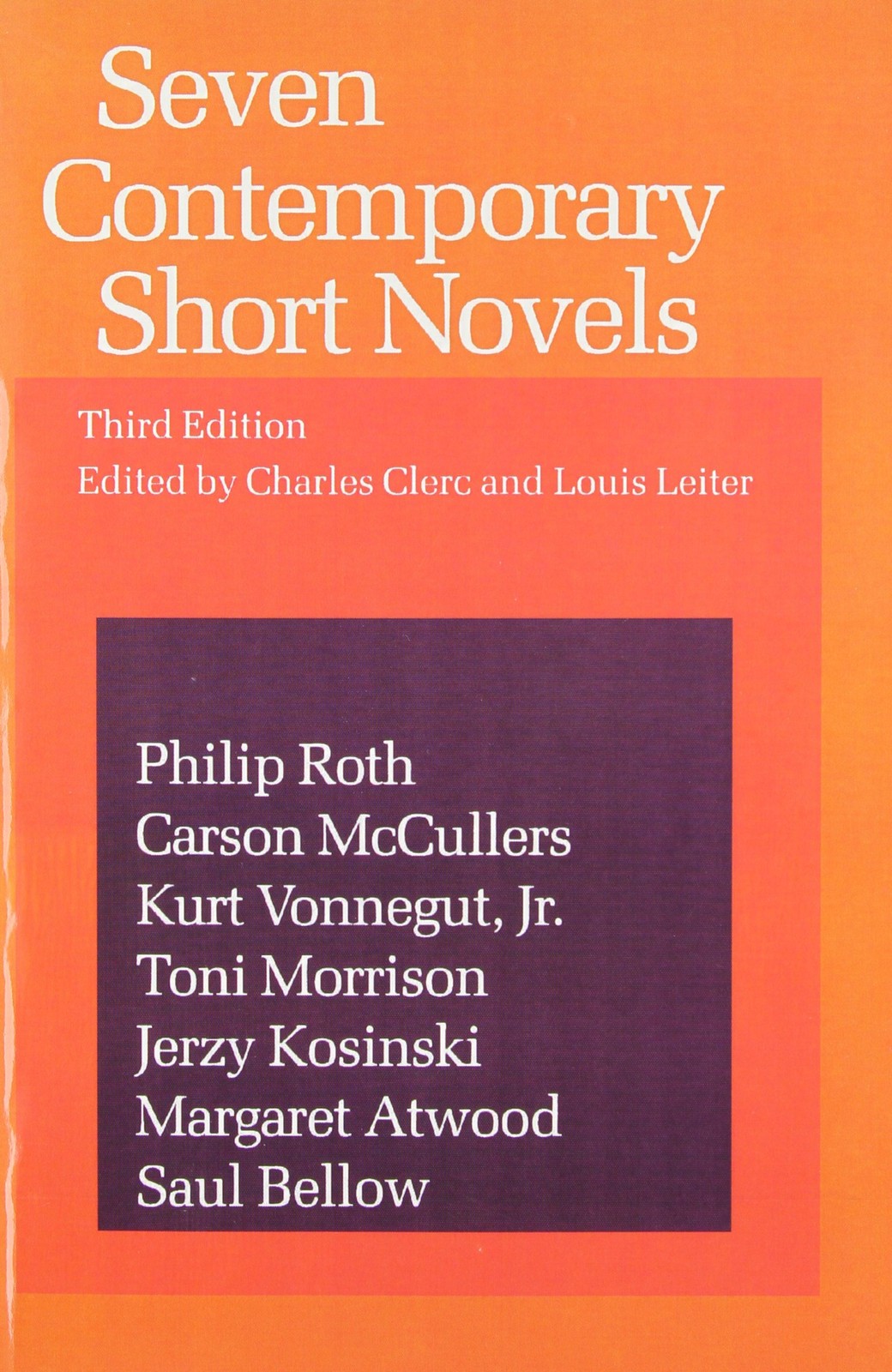Seven Contemporary Short Novels