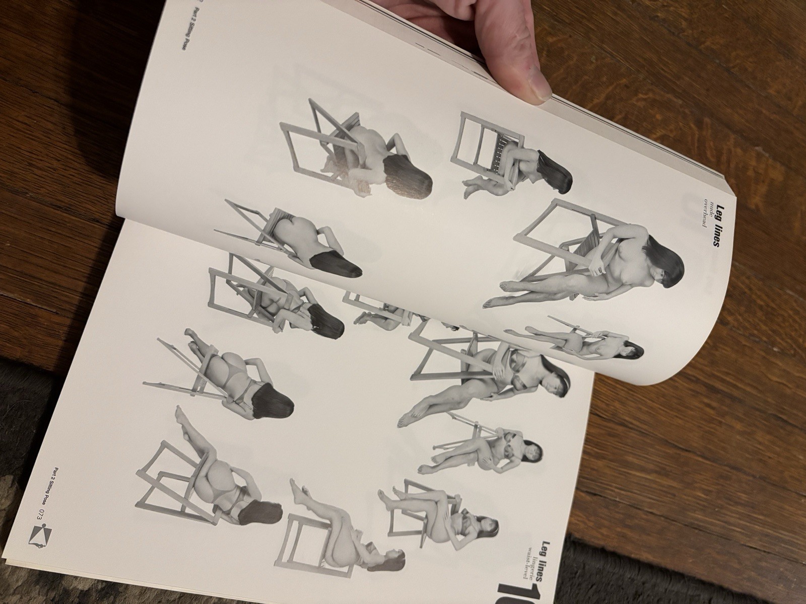 Basic Pose 1152 by Yuko Nakajima Figure Reference Drawing Japanese