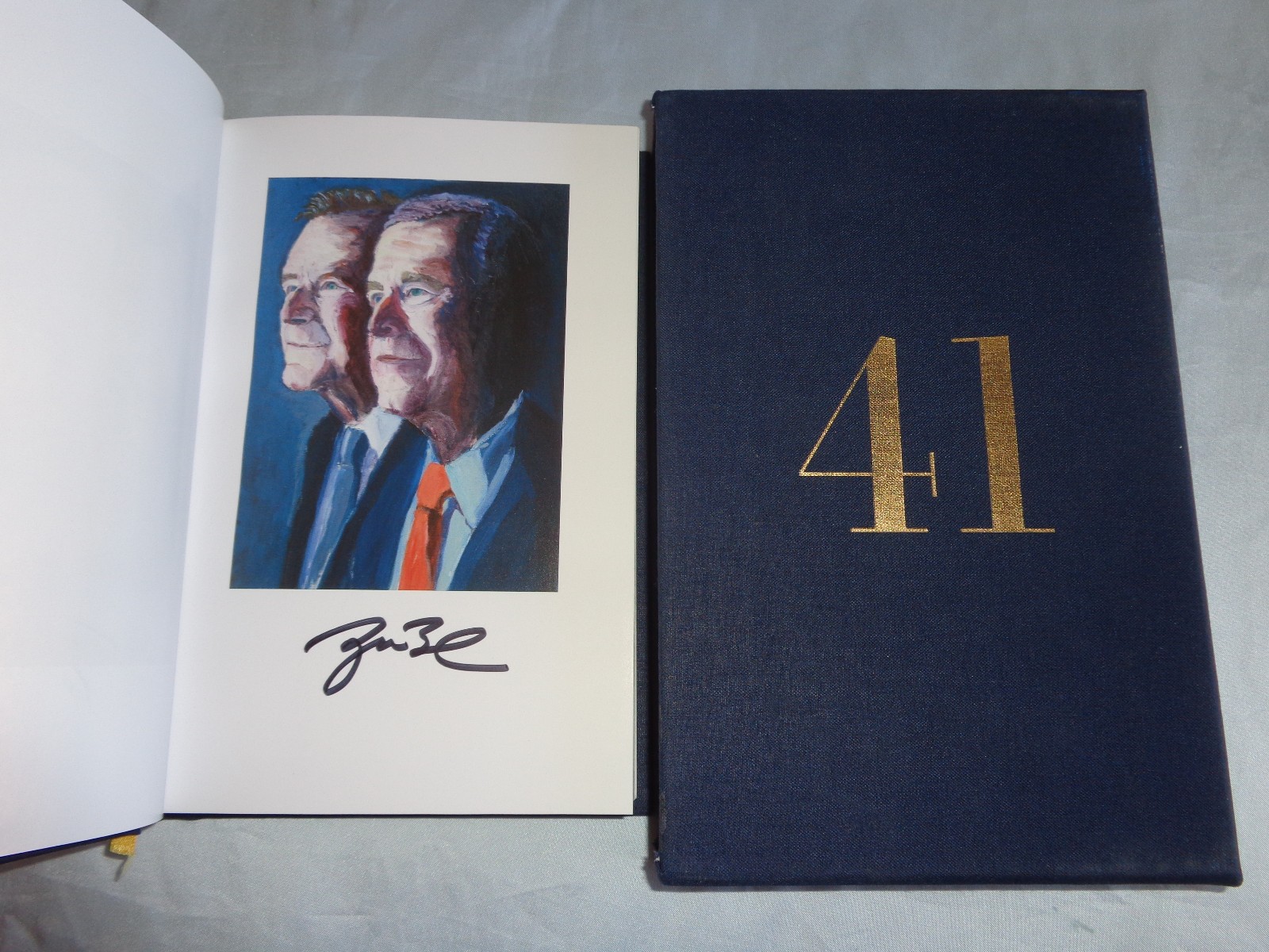 41 Portrait of My Father George H Bush by George W Bush SIGNED LIMITED SLIPCASE