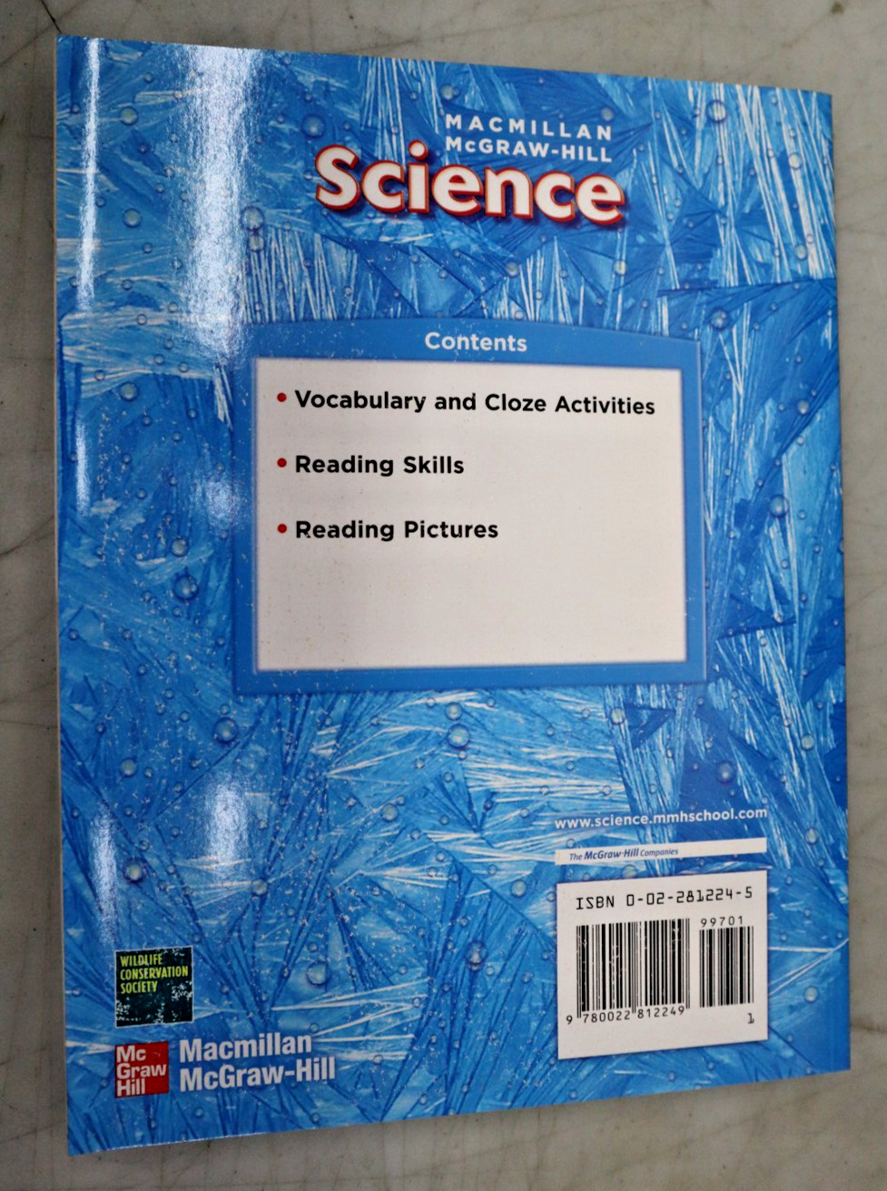 Macmillan/McGraw-Hill Science: Grade 1, Reading in Science Workbook (Paperback)