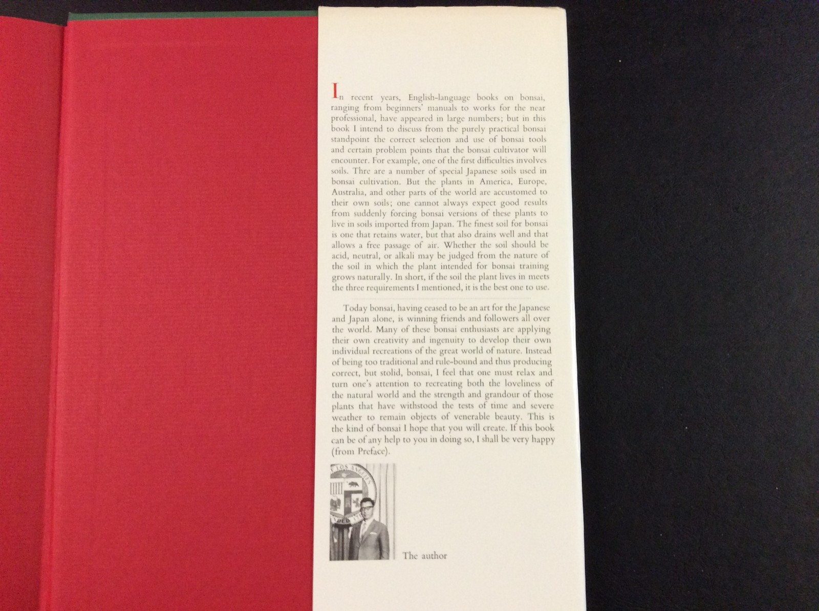 Introductory Bonsai and the care and use of bonsai tools Hardcover 1974 84 pages