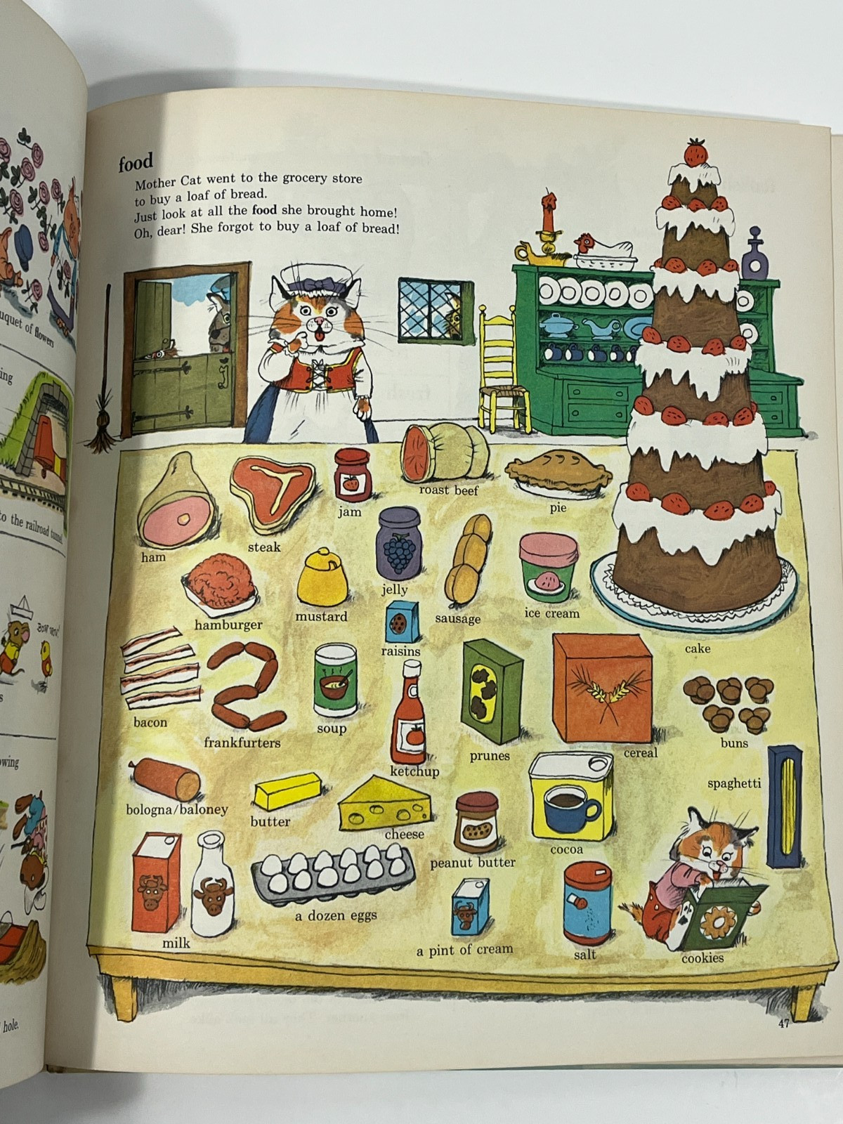 Richard Scarry LARGE Golden Books Hardcovers, Lot Of 7, Preowned