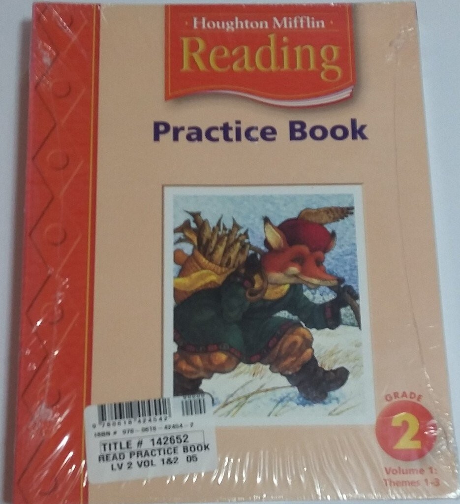 Houghton Mifflin Reading Practice Book Grade 2 0618424547 2004 2 volumes