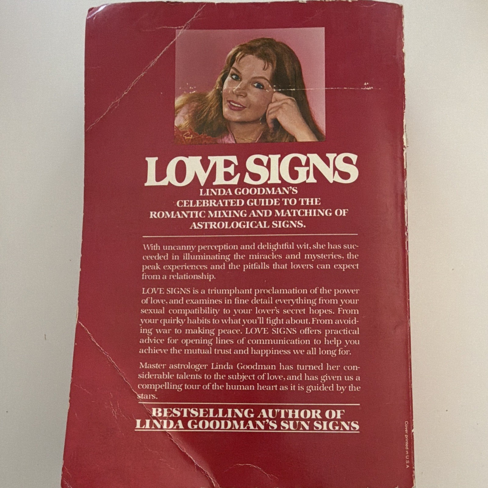 Linda Goodman Love Signs Paperback Fawcett Columbine 1979 Astrology Love