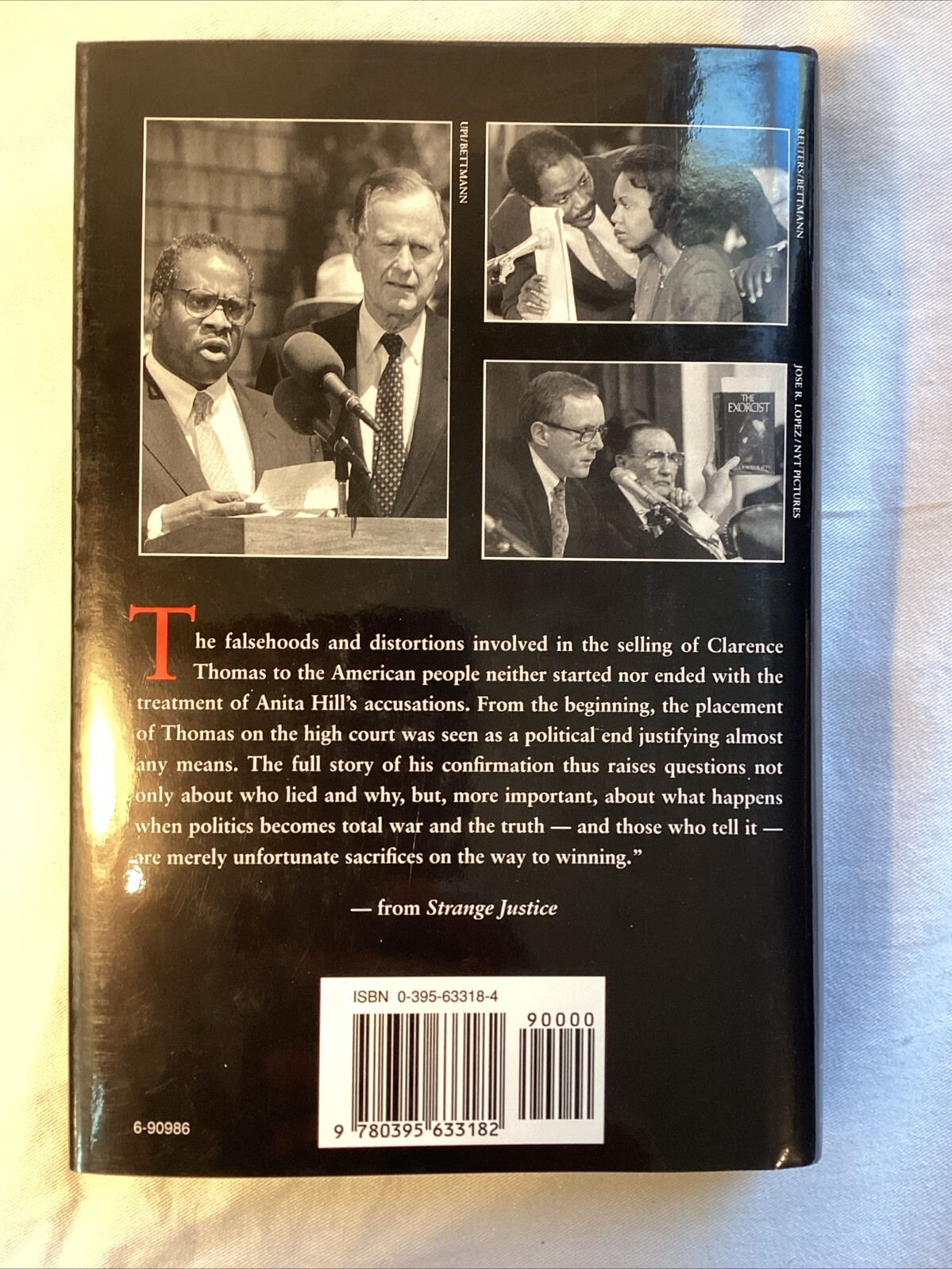 Strange Justice : The Selling of Clarence Thomas by Jane Mayer (1994, Hardcover)