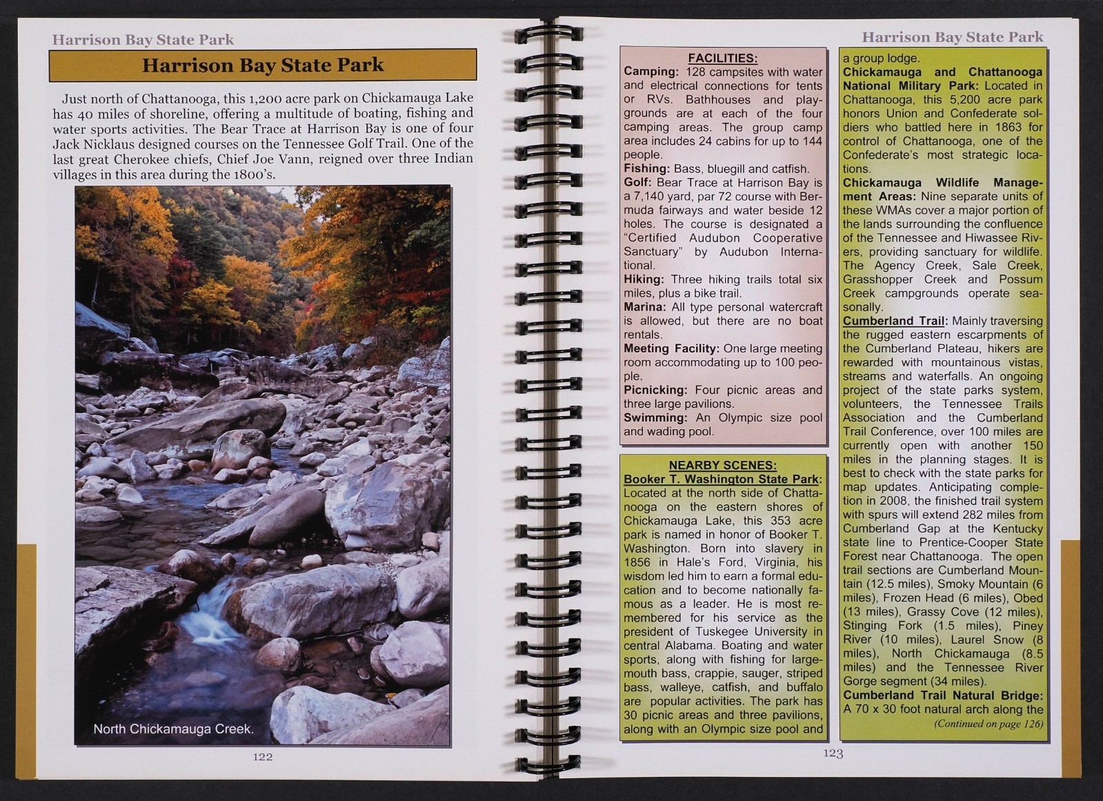 Scenic Tennessee by Robert Schuffert Travel Guide Scenic Features Maps Photos
