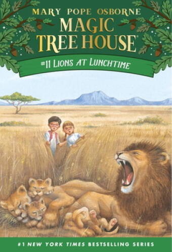 Lions at Lunchtime (Magic Tree House, No. 11) – Paperback – VERY GOOD