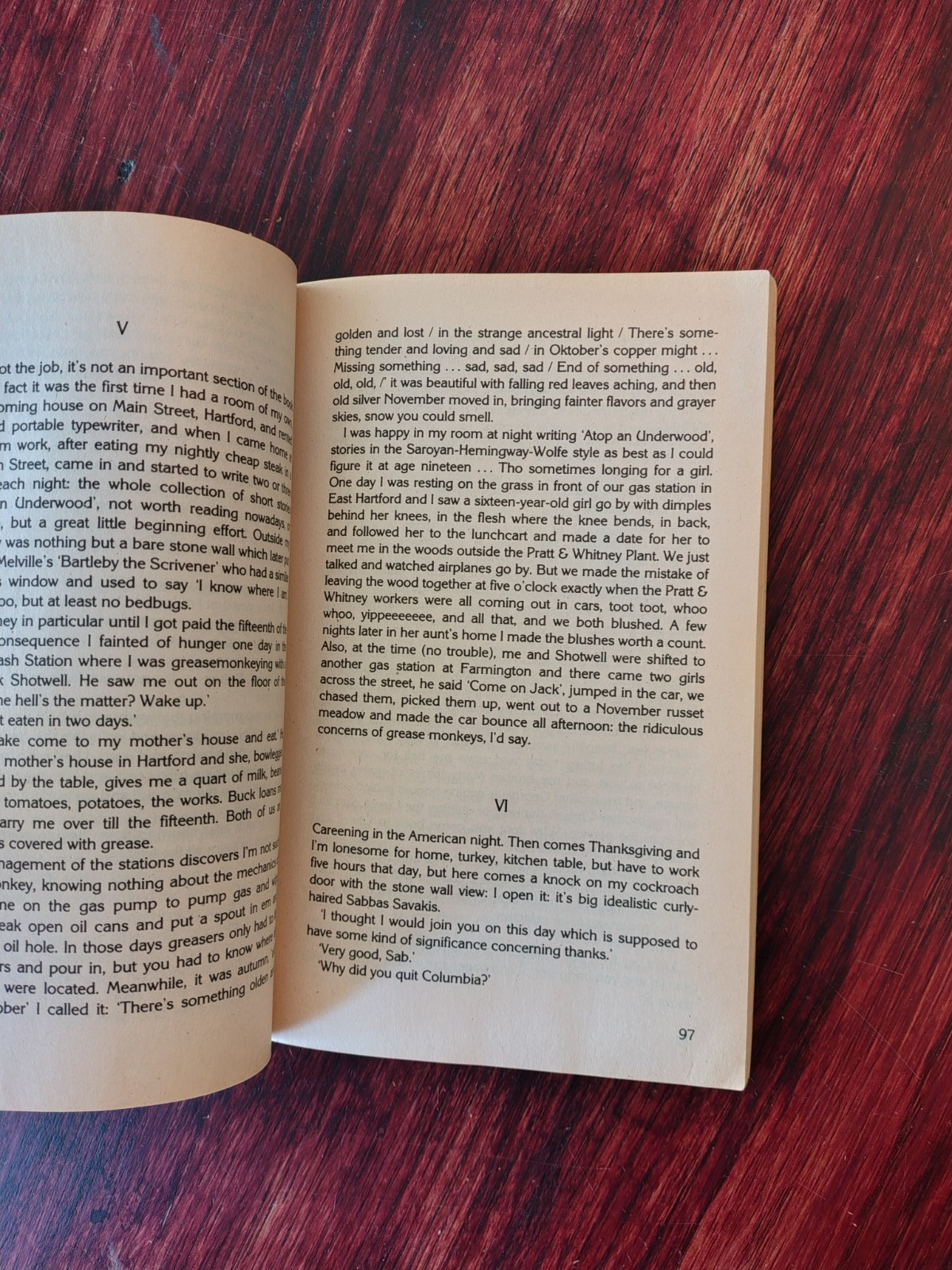 Lot of 2 JACK KEROUAC Vintage Penguin Books Dharma Bums 86, Vanity of Duluoz 94
