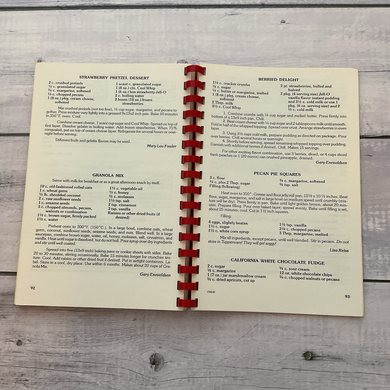 Trout’s Best Cookbook E M Trout Elementary School PTA Ponca City Oklahoma 1991