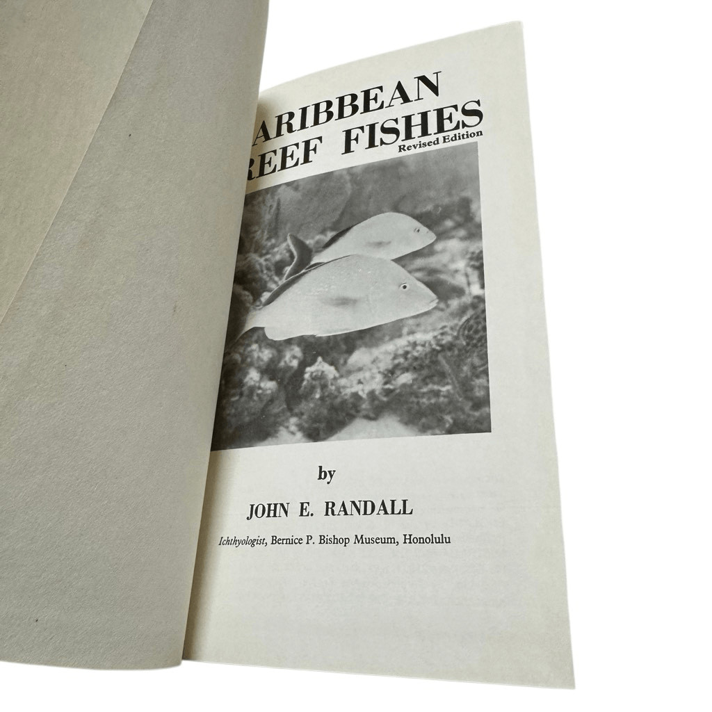 Caribbean Reef Fishes Illus 2nd Ed 1983 Hardcover 350 Pages 300 Fish Species