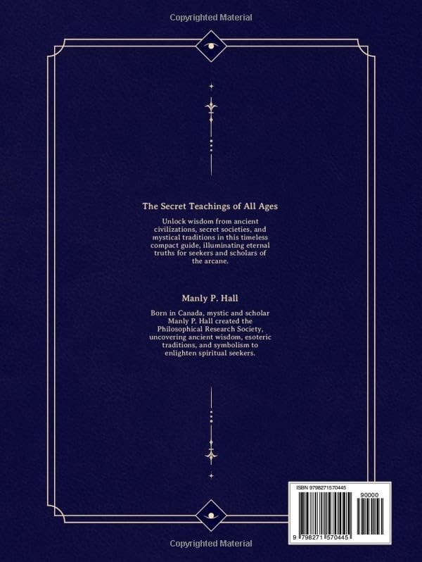 The Secret Teachings of All Ages – Manly P. Hall – Deluxe Hardcover