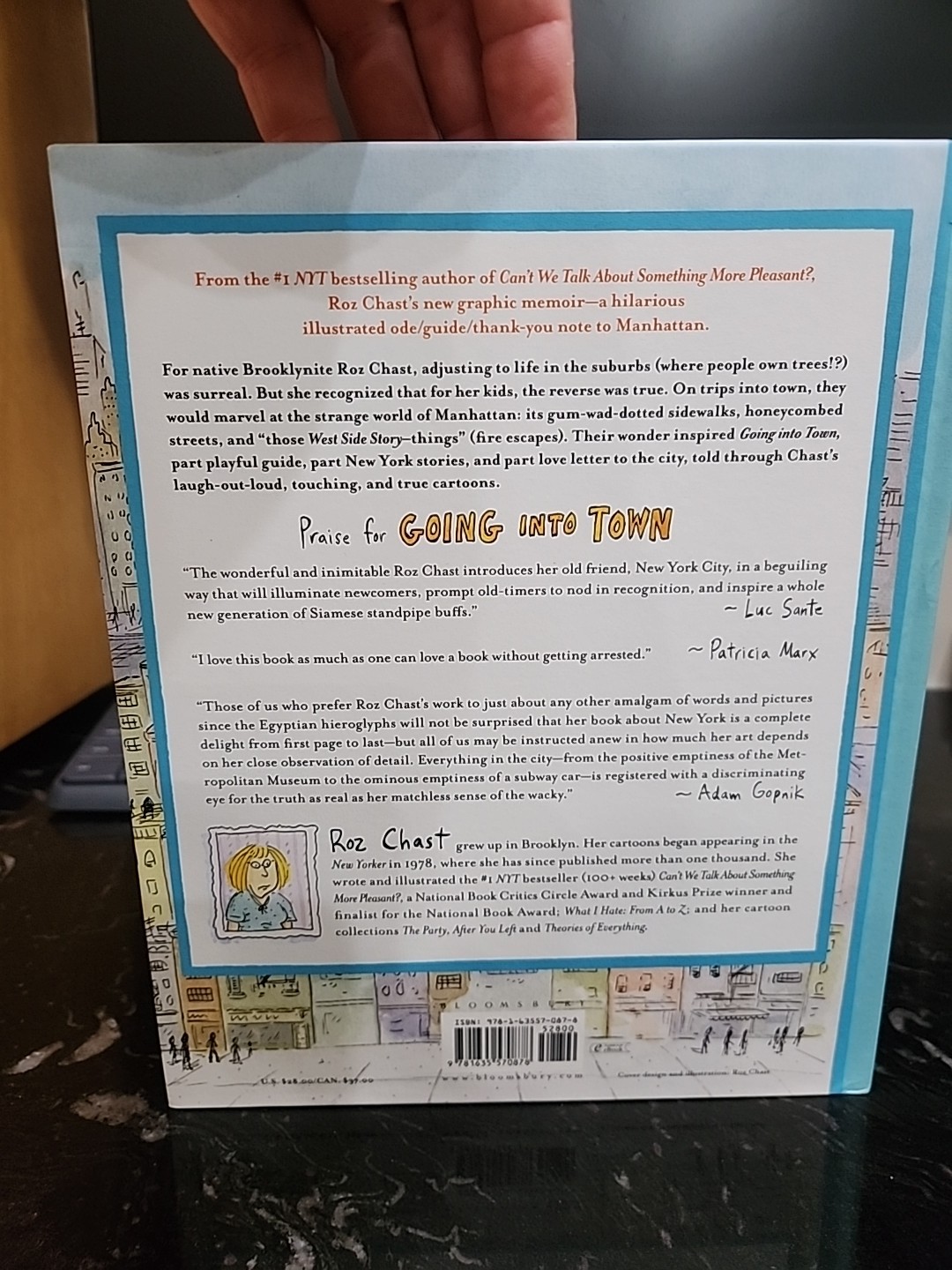 Going Into Town – A Love Letter To New York Signed Autographed Copy – HARDCOVER