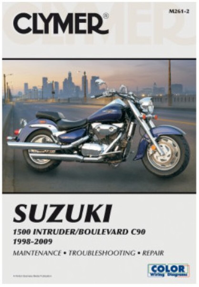 CLYMER SUZUKI INTRUDER/BLVD C90 Maintenance-Repair Manual 27-M261