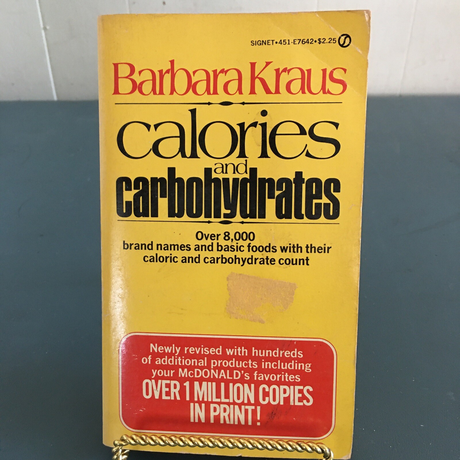 Calories and Carbohydrates by Barbara Kraus (1973, Paperback, Revised)