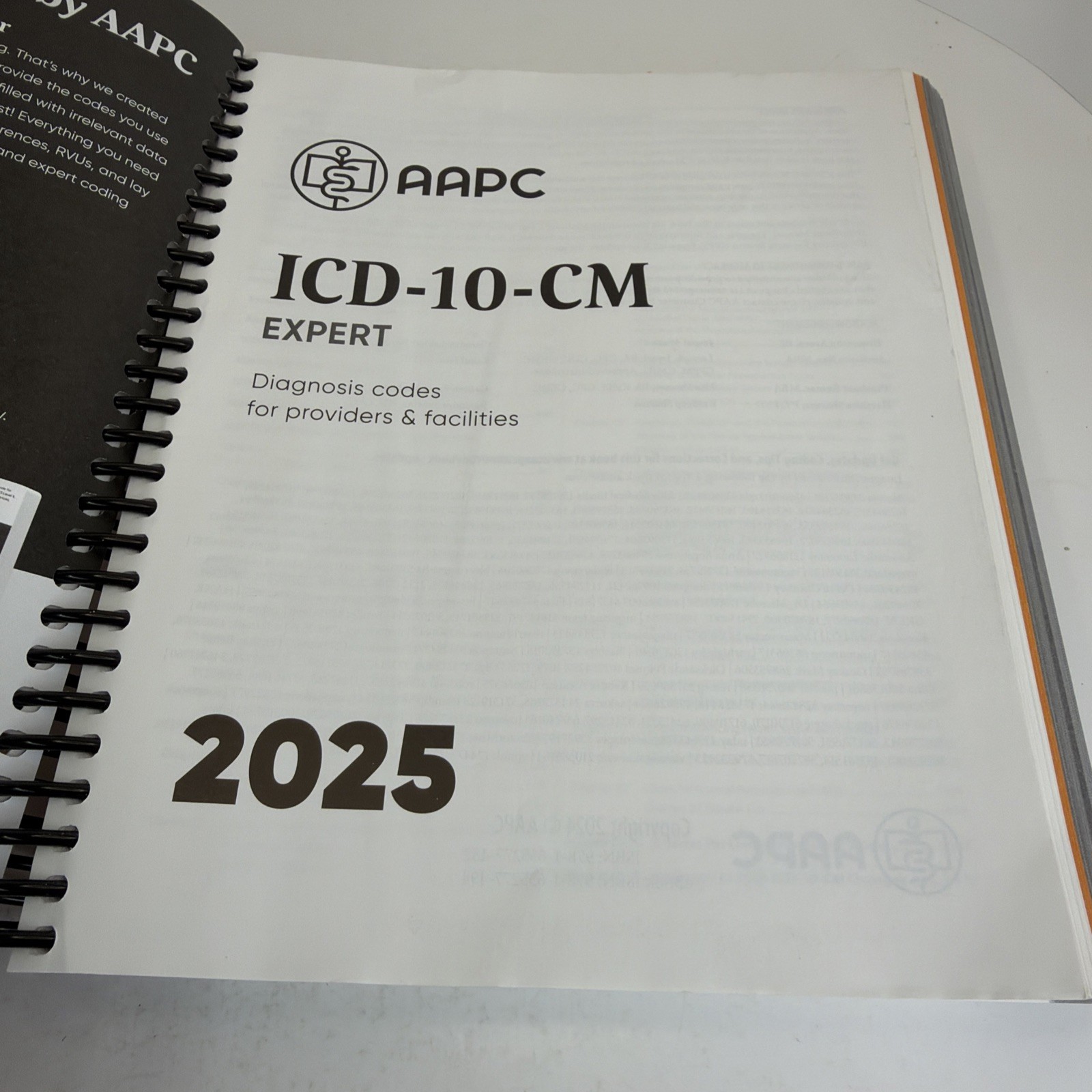 ICD-10-CM Expert Complete Code Set 2025 – Spiral-bound by AAPC