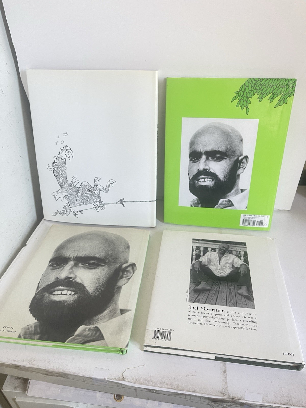 SHEL SILVERSTEIN Books Lot 10 Hardcover First Printing DJ Mixed Years & Titles
