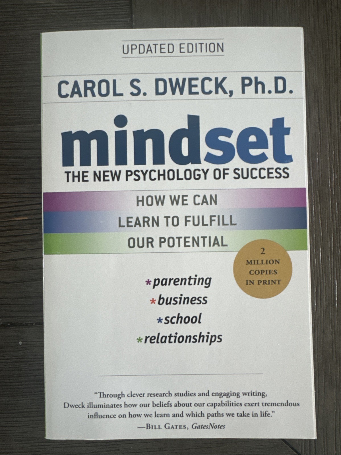 Mindset: The New Psychology of Success Carol S. Dweck Paperback