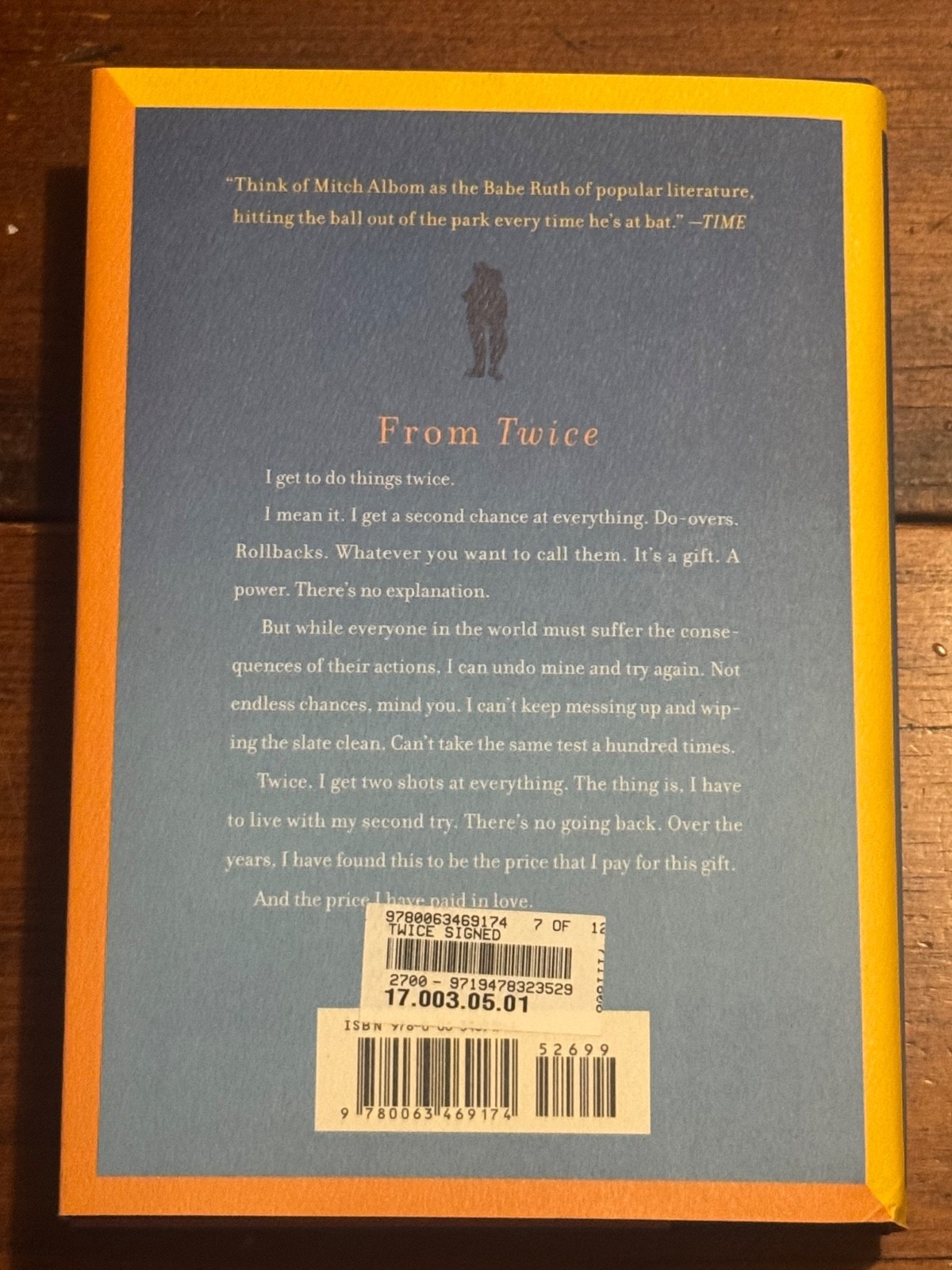 Mitch Albom-Twice-Signed 1st Edition Hardcover-2025-NEW UNREAD-FAST SHIPPING