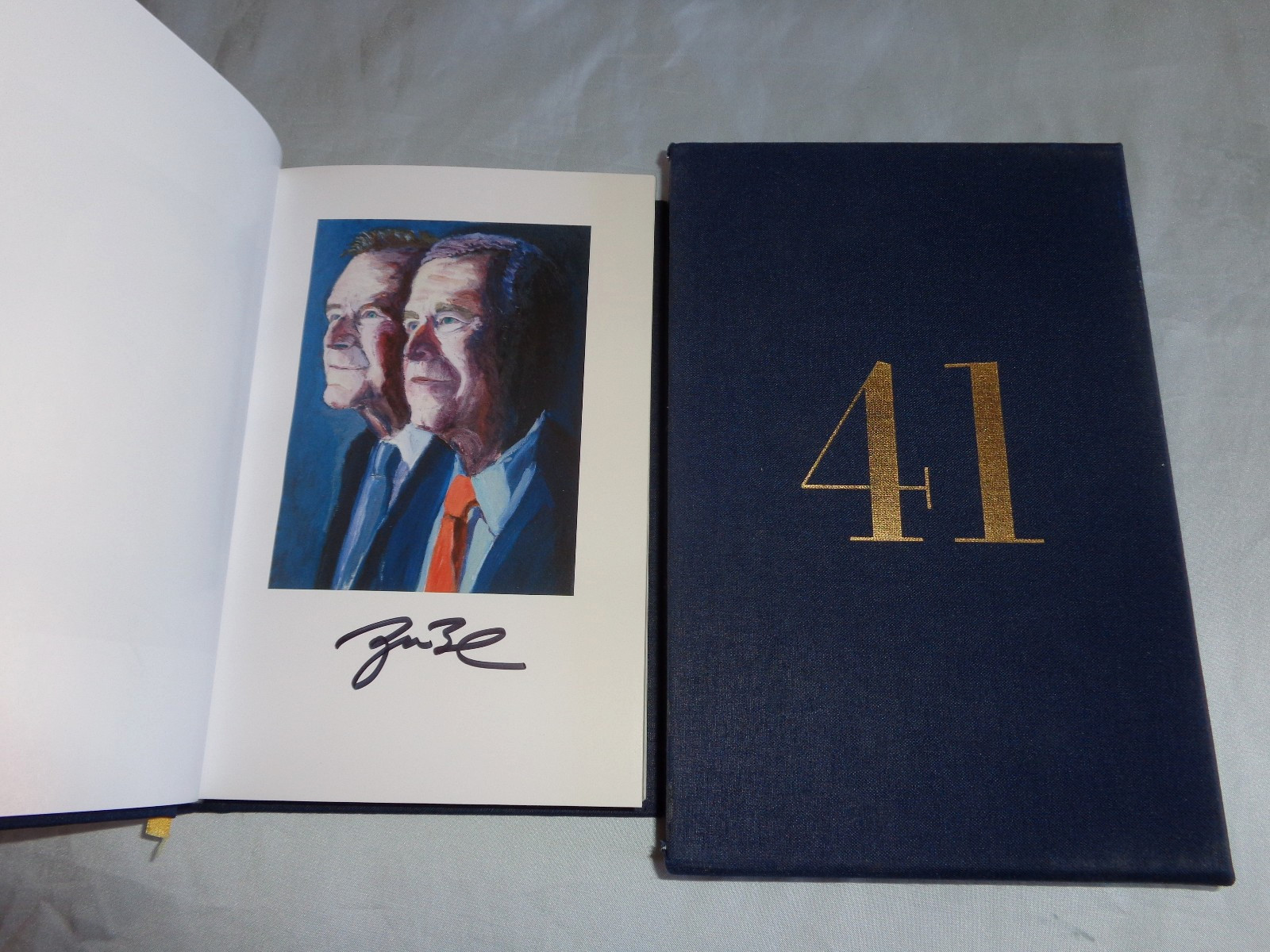 41 Portrait of My Father George H Bush by George W Bush SIGNED LIMITED SLIPCASE